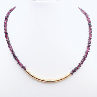 Golden Foliage Necklace