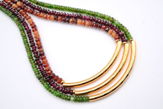 Golden Foliage Necklace