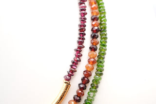 Golden Foliage Necklace